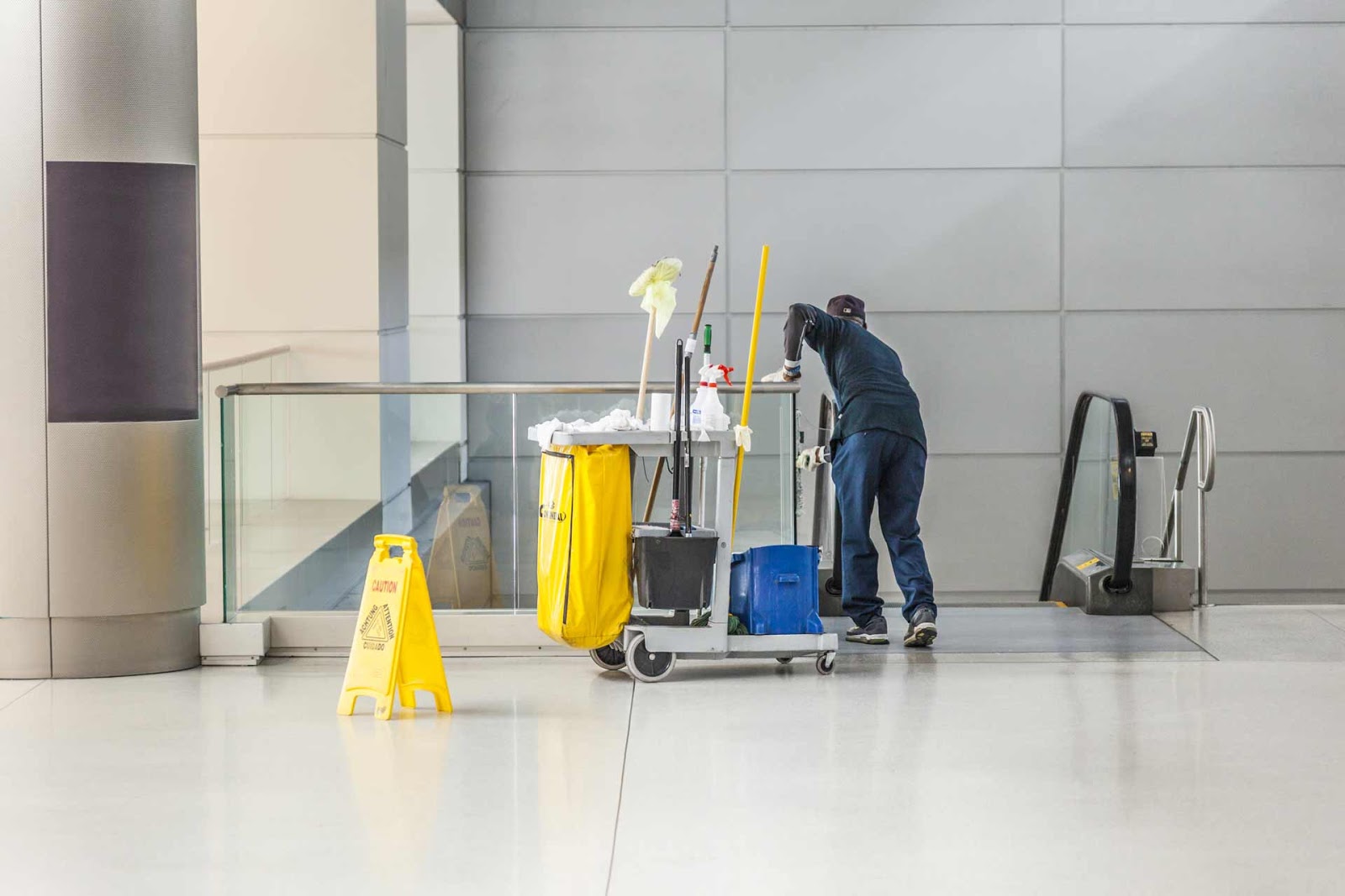 Mall Cleaning